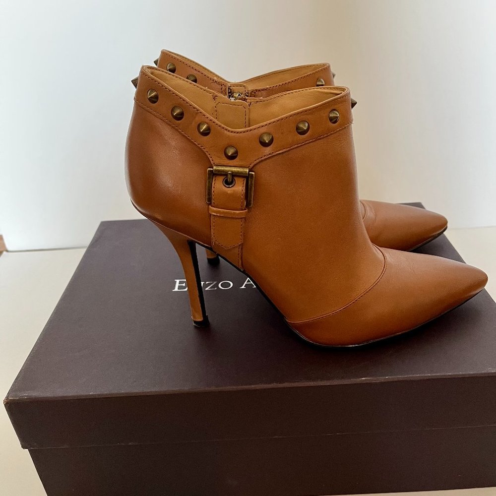 ENZO ANGIOLINI i ‘Presley’ Bootie With Studs in Alpaca - Size 8